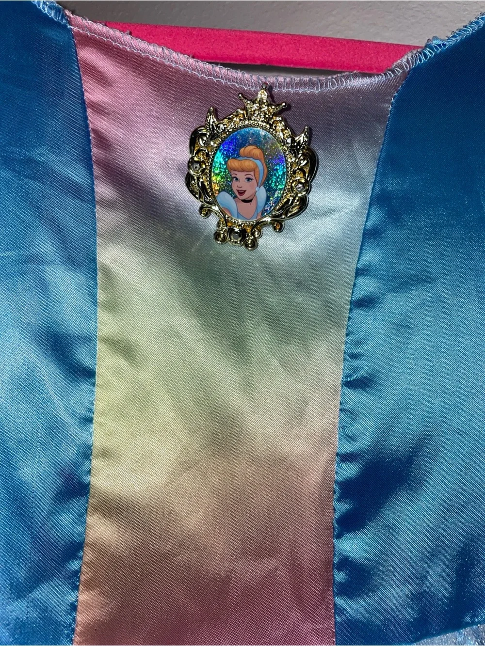 Disney Princess Cinderella Costume Dress Sz 4-6x